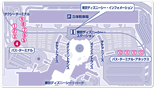 東京ディズニーシー®・バス&タクシー・ターミナル