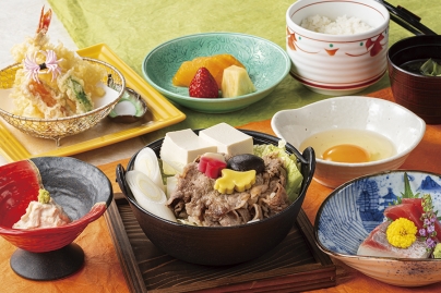 松阪牛すき煮膳