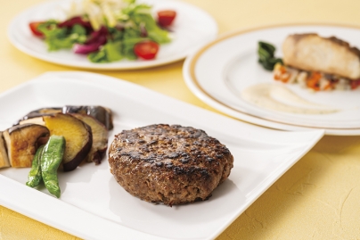 松阪牛ハンバーグセット〈ランチ〉