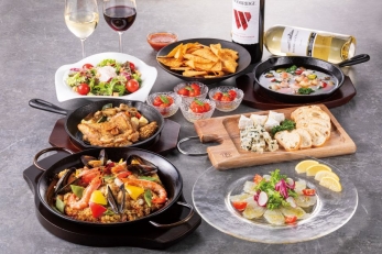 コース Soleil（全8品）通常価格￥7,600　※画像は4名様分