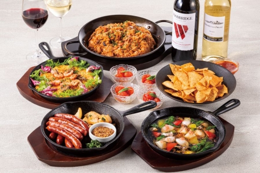 コース Vino（全6品）通常価格￥5,900　※画像は4名様分