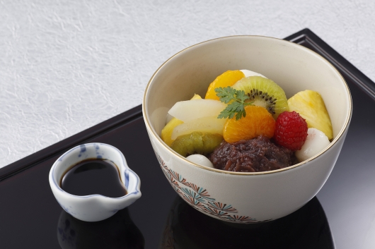 クリームあんみつ（イメージ）