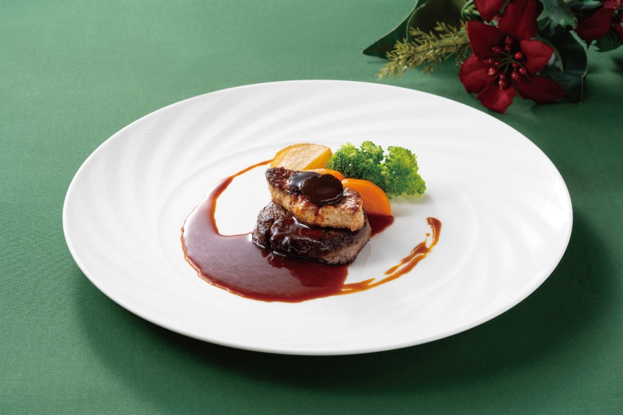 オーストラリア産厳選牛フィレ肉のロッシーニ風