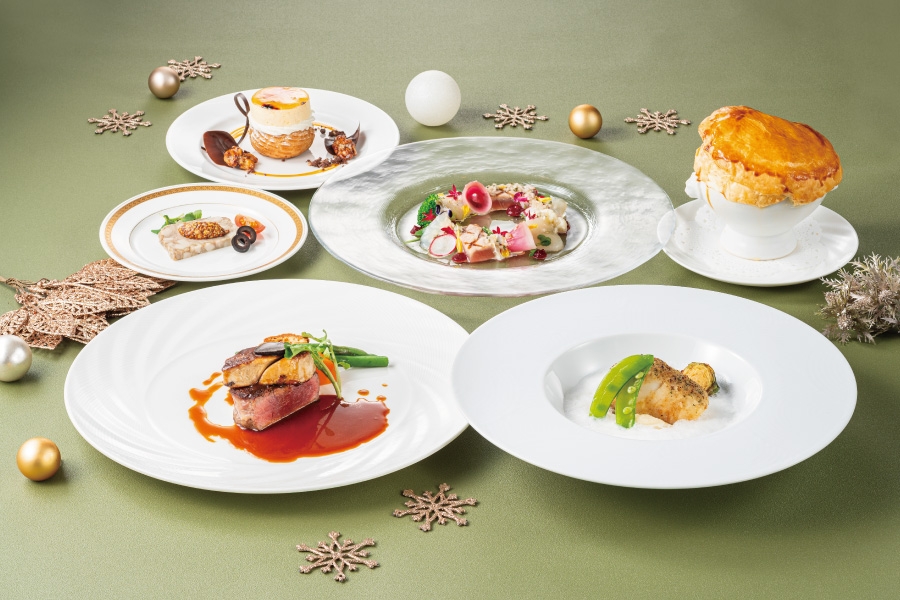 ※Wメイン　（肉・魚どちらも）￥5,800