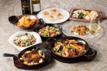 コース Soleil（全8品）通常価格￥7,500　※画像は4名様分