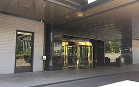 This is the hotel main entrance.