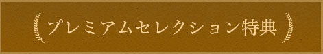 プレミアムセクション特典
