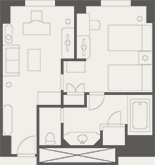 フリージア　間取り図
